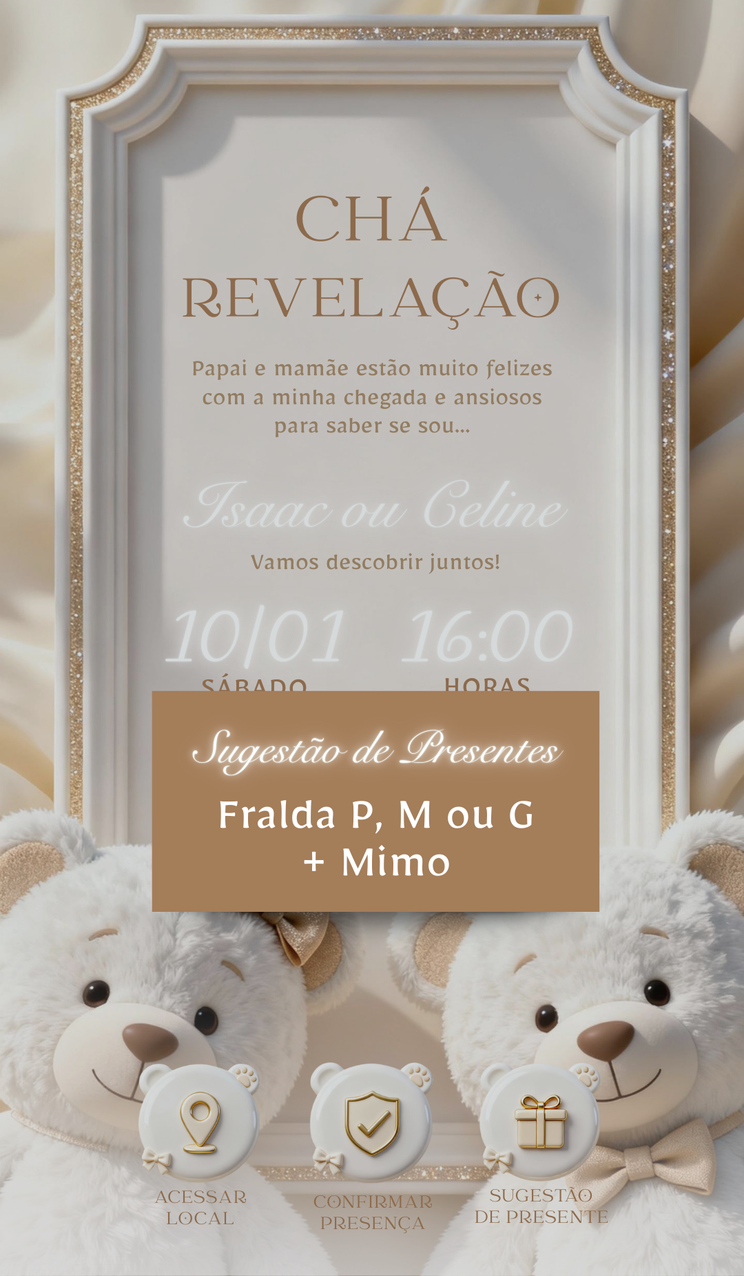 Sugestões de presente