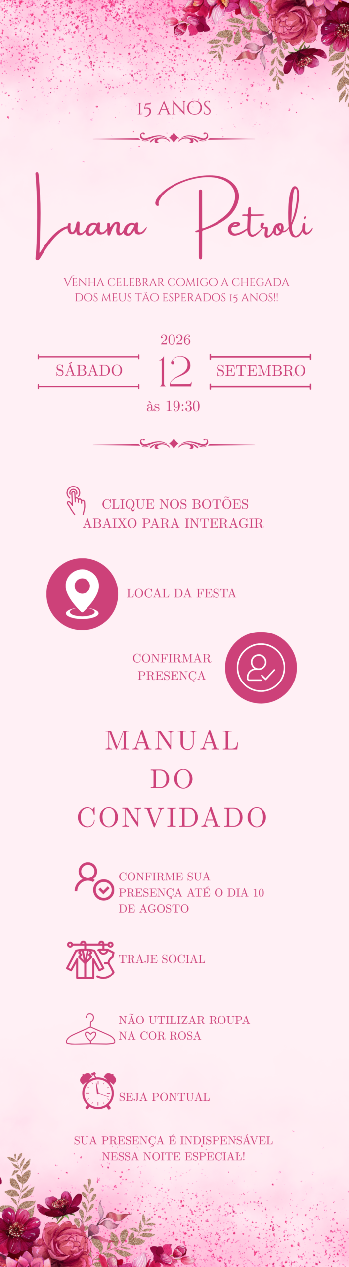 Convite infinito parte 1